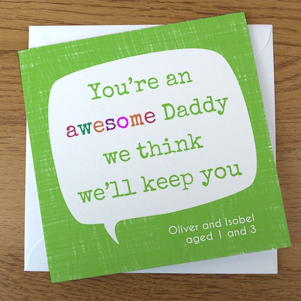fathers-day-green-awesome-card